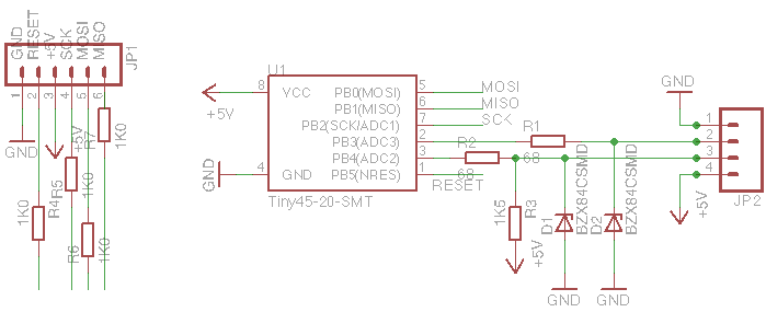 Схема программатора